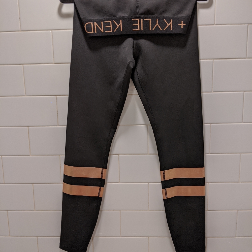 Rose gold Kylie + Kendall leggings